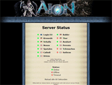 Tablet Screenshot of aionstatus.de